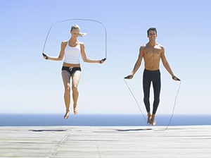 运动减肥-每天半小时跳绳减肥